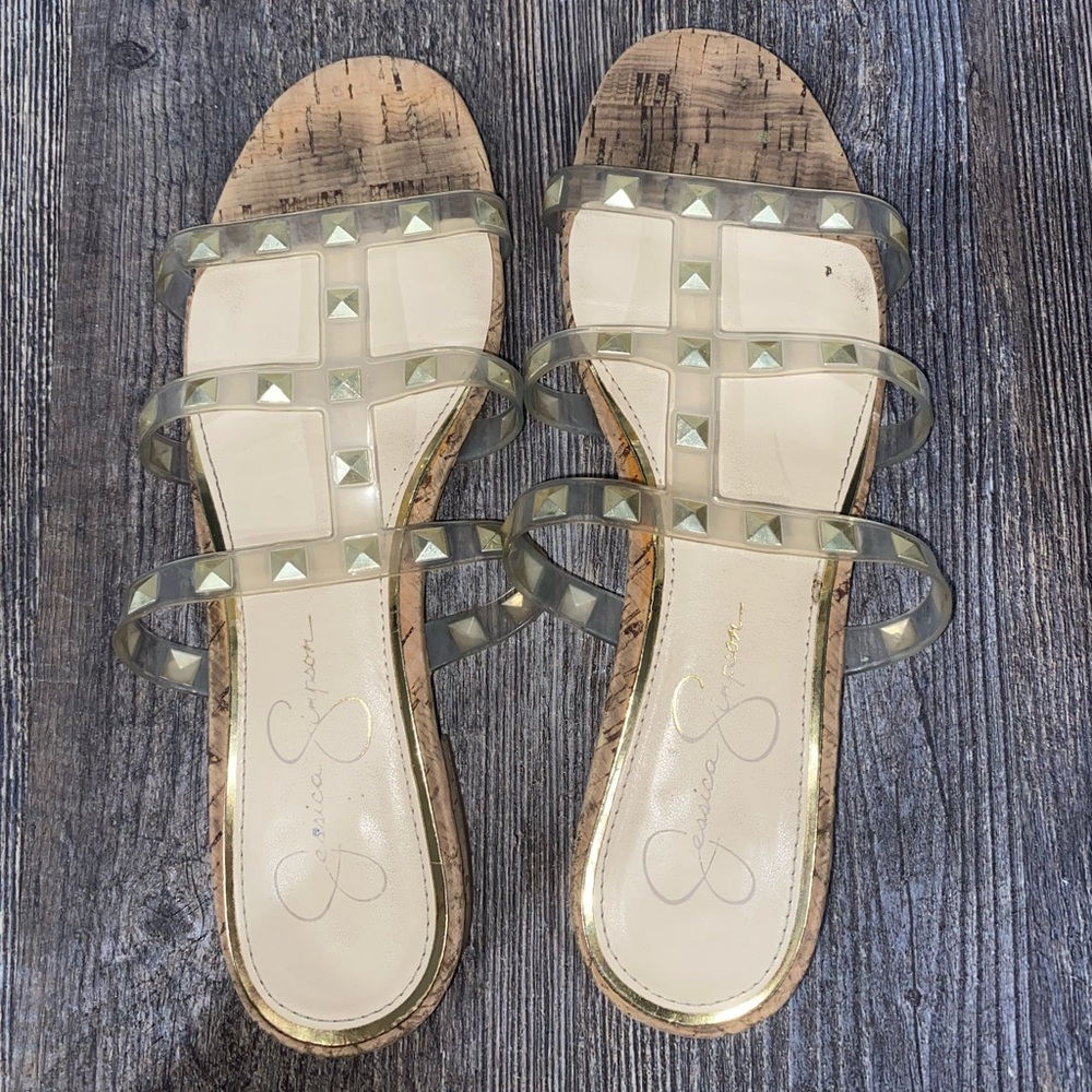 Studded sandals